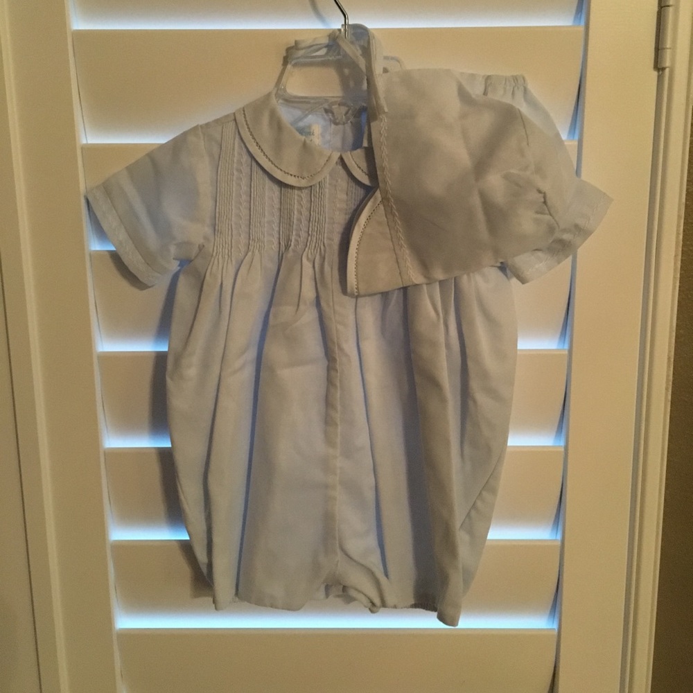 Newborn Shortall and Hat